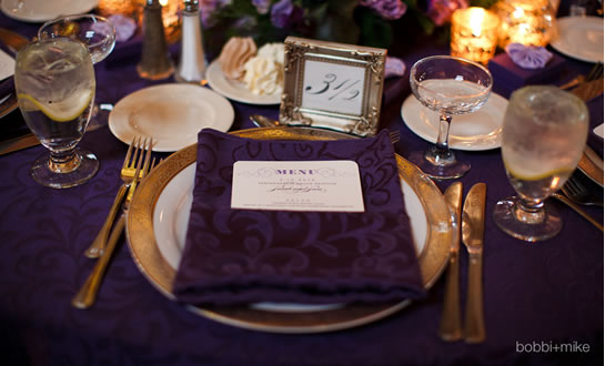 Wedding Menus