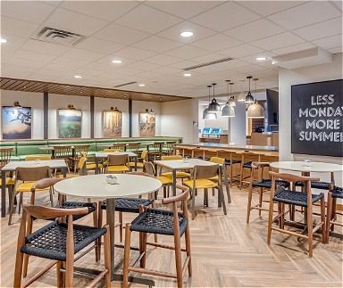 Hotel dining area