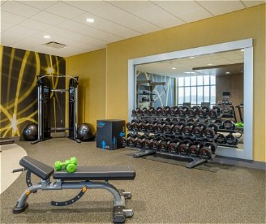 Hotel fitness center